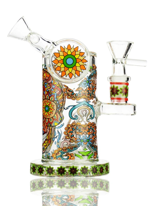 6.5 Recycler Day of The Day Beaker | 14mm Male Bowl